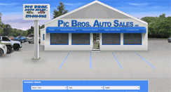 Desktop Screenshot of picbrosauto.com
